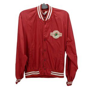Vintage 80's/90's The Ohio State Buckeyes Windbreaker Bomber Jacket Size Large